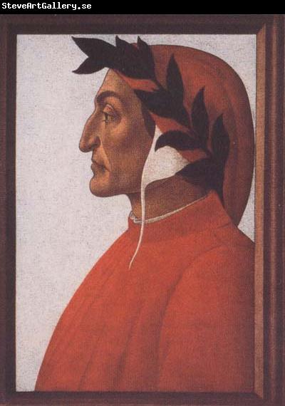 Sandro Botticelli Portrait of Dante Alighieri